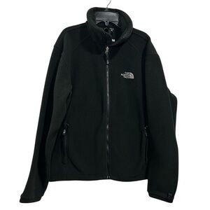The North Face men’s Black Full Zip Fleece Jacket Size Small